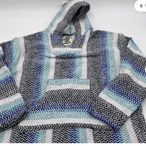 Baja Joe Blanket Hoodie Pullover kids large